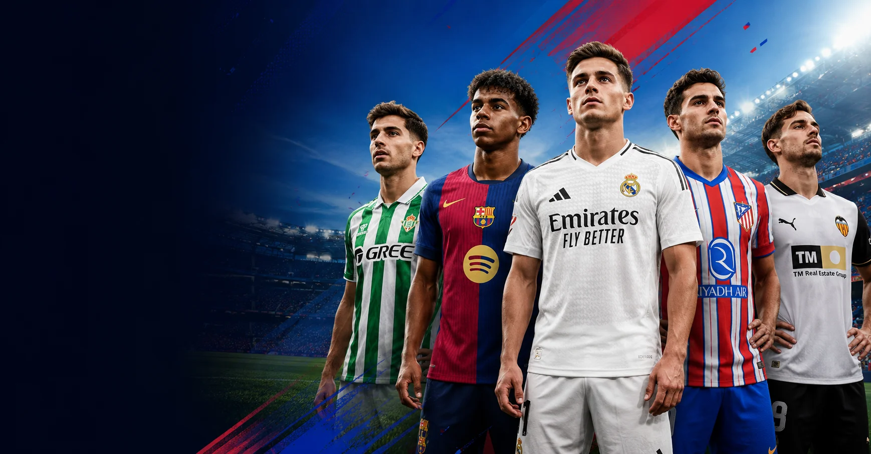 Camisetas oficiales de LaLiga