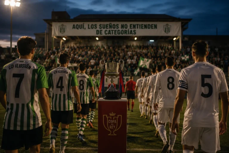 Copa del Rey fútbol modesto