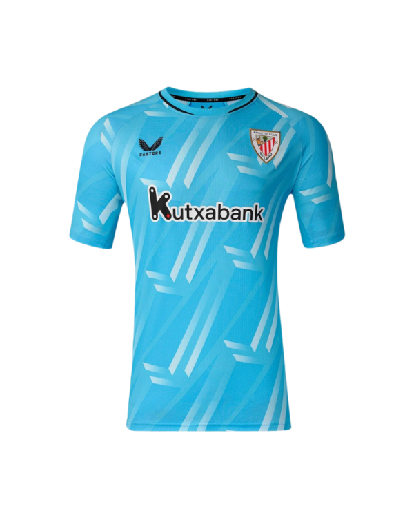Camiseta Tercera Athletic Club 2026/27 azul cielo con patrón geométrico