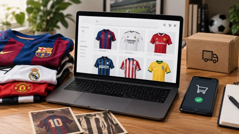 camiseta de futbol en línea