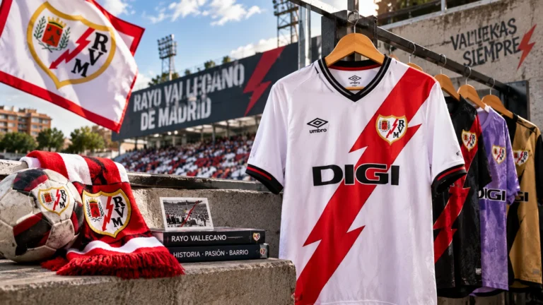 camisetas rayo vallecano